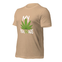 Load image into Gallery viewer, Plant Power - Healing THC Leaf Unisex T-Shirt
