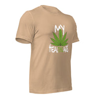 Load image into Gallery viewer, Plant Power - Healing THC Leaf Unisex T-Shirt
