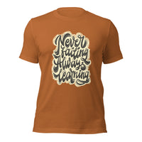 Load image into Gallery viewer, Never Failing Always Learning Unisex t-shirt
