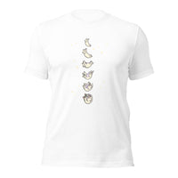 Load image into Gallery viewer, Cat Moon Phases Unisex t-shirt

